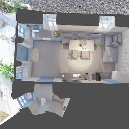 Appartamento Acave Santorini Vóthon